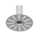 SUPPORT DE PLAFOND CCTV POUR UN ÉCRAN MOYENNE TAILLE INCLINABLE ET UNE CAMÉRA DÔME