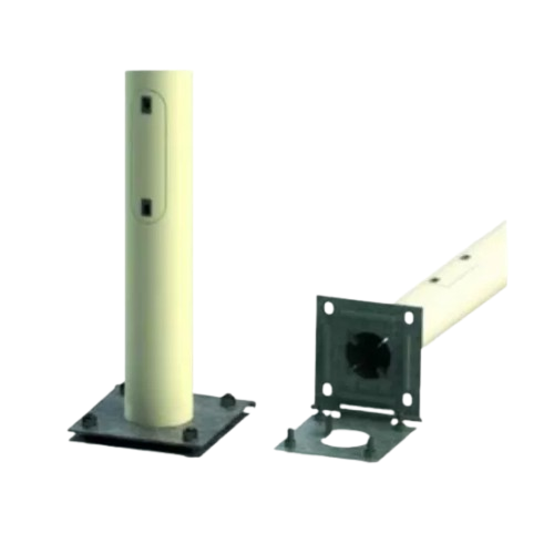 POTEAU BASCULABLE DE 3 MÈTRES POUR L'INSTALLATION DE CAMÉRAS  GRIS FONCÉ