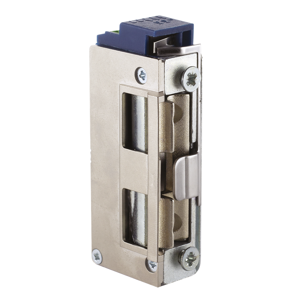 Gâche réversible S5 LG -16mm-4800N-à rupture-CTC 24VAC/DC Diode TVS (35YX21)