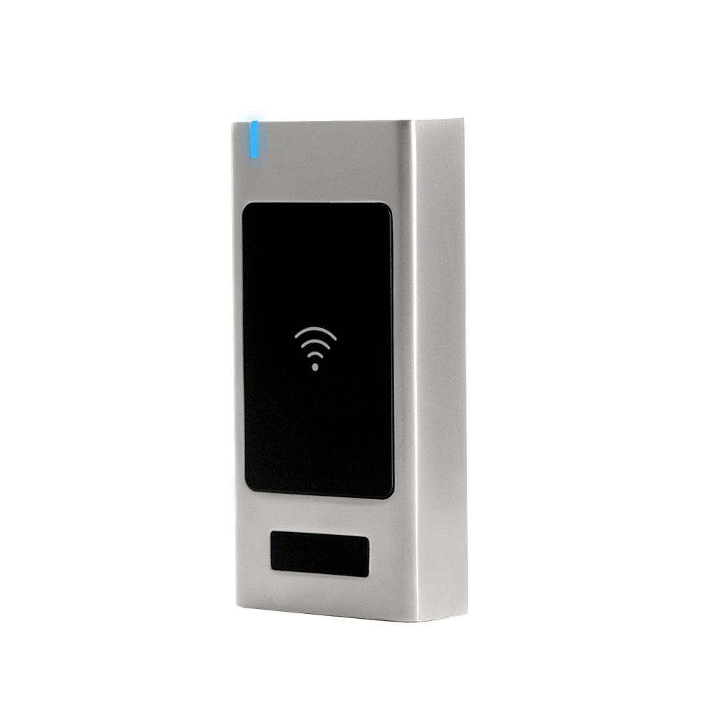 Lecteur RFID AS6 Métal IP64 13,56 MHz Mifare Cl 12/24V AC/DC 999u 2R (AS620S0MS/EC)