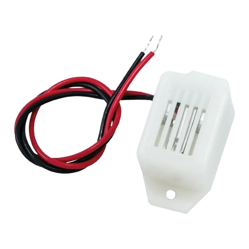 Buzzer 12v - 85 dB à 30cm - 400hz - précâblé