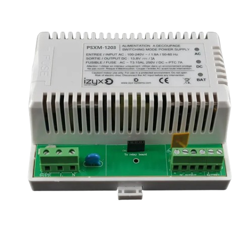 Module alimentation chargeur PSXM 7M 230V AC / 12V  (13,8V) / 3A (PSXM-1203)