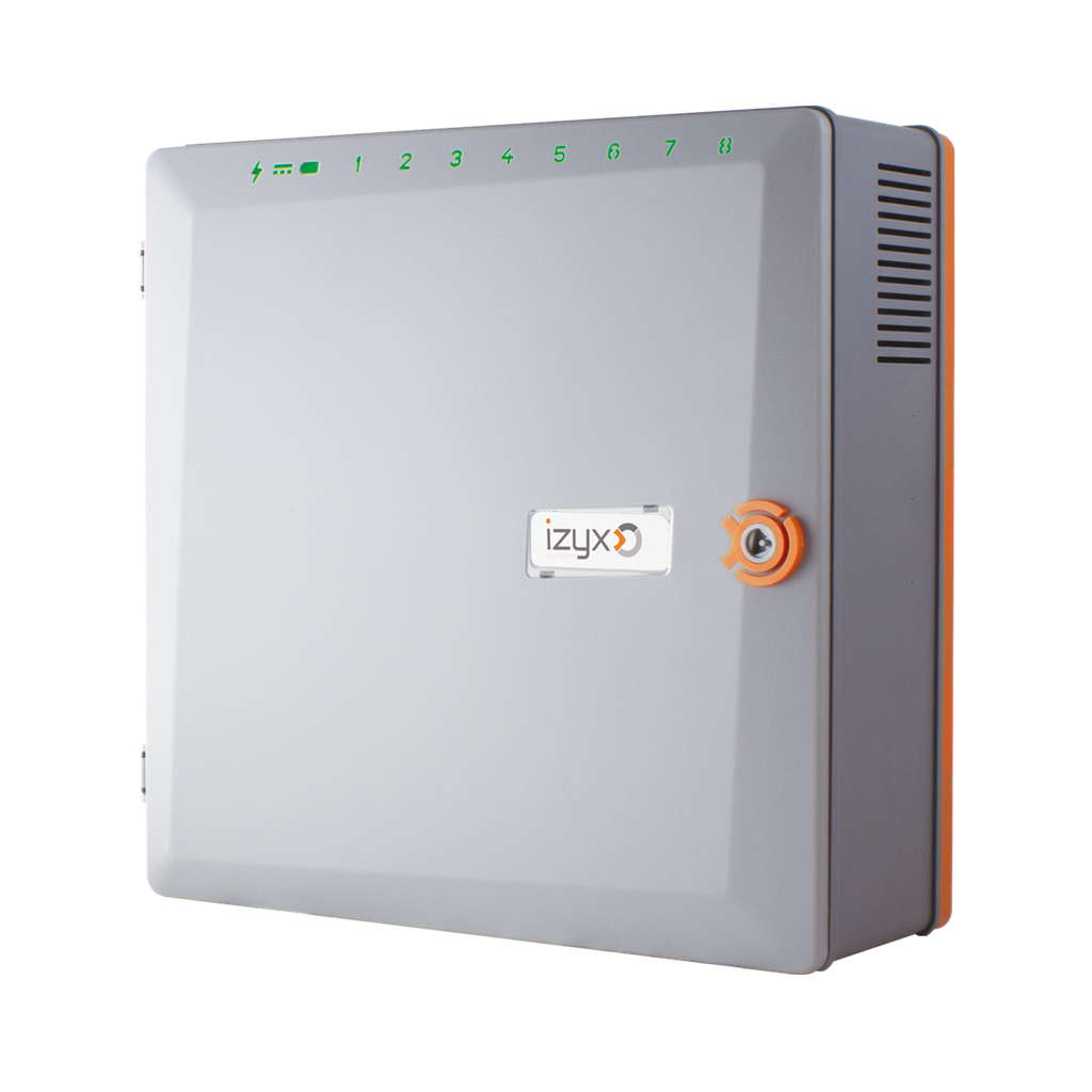 Alimentation chargeur RSXV, 8 voies coffret ABS 12V 8A