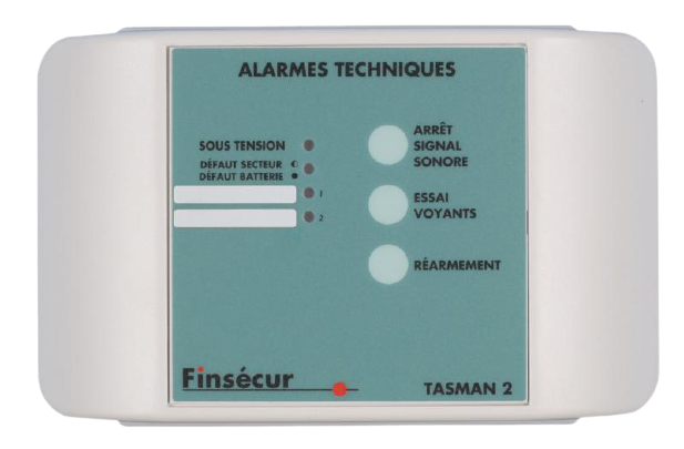 TASMAN 2 - COFFRET ALARME TECHNIQUE 2 ENTREES  (TASMAN-2)