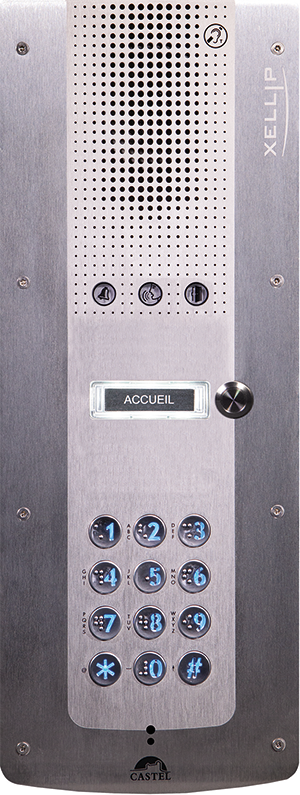 XE AUDIO 1B LEC MIFARE EVO - PORTIER AUDIO FULL IP - 1B