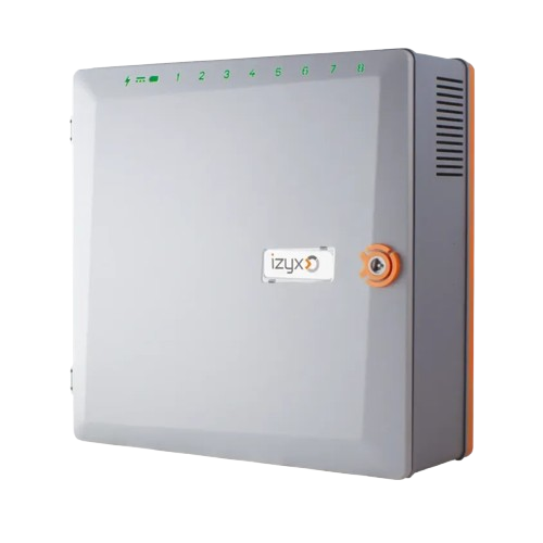 Alim. chargeur 8 voies 12V  /5A boitier ABS (RSXV12058C)