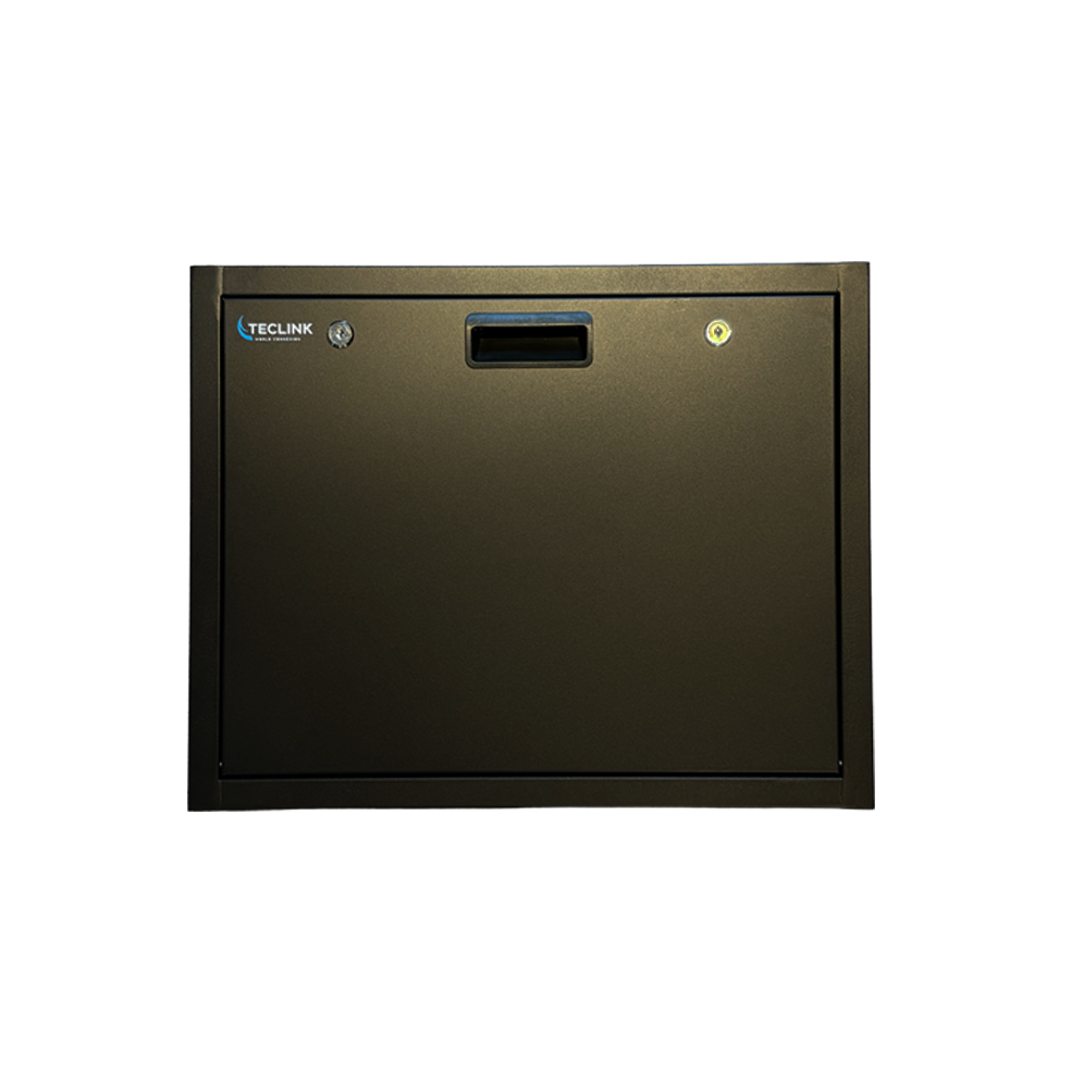 BOÎTIER VERTICAL DVR NOIR 55X44X17CM