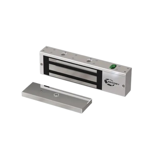 Ventouse électromagnétique applique 500 daN 12-24V DC + CTC + LEDs