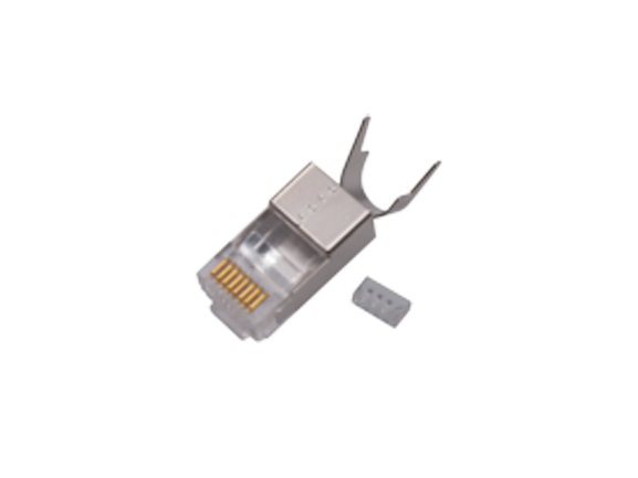 BOITE DE 50/CONNECTEUR RJ45 FTP CAT6 2x4C 1.45/8  (RJ45/CAT6-7)