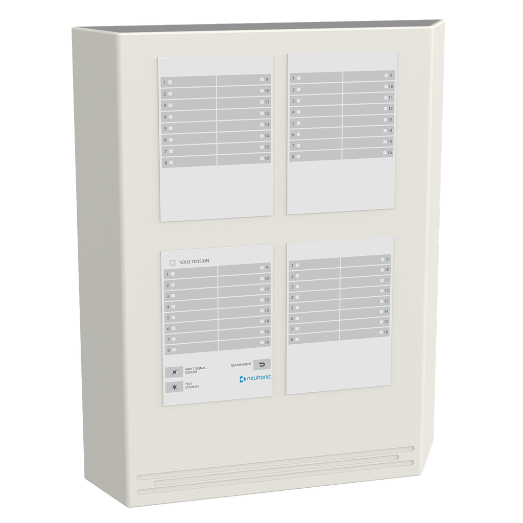 Alarme Technique 48 zones avec relais