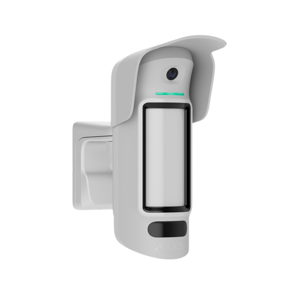 Ajax CurtainCam Outdoor HighMount (PhOD) Jeweller (8EU) ASP white (BASELINE)