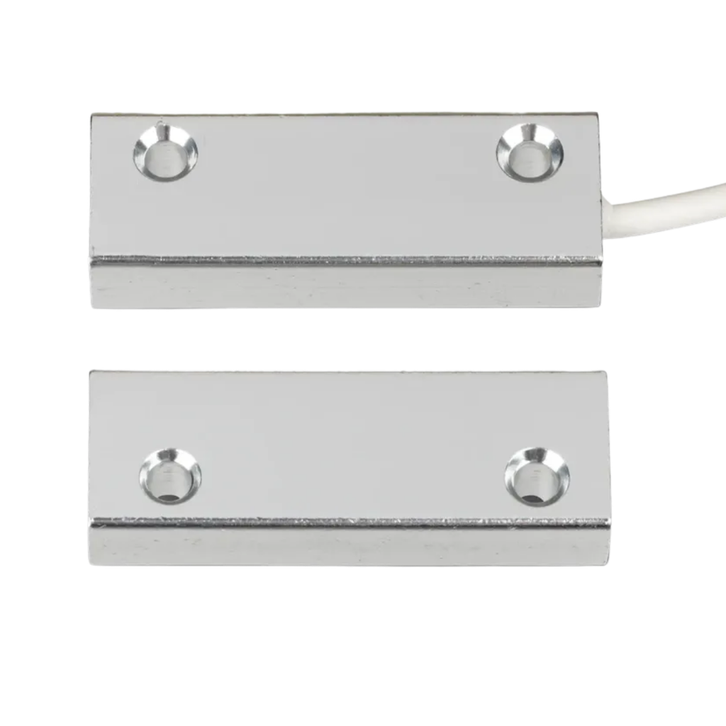 Contact magnétique Ap Aluminium Inverseur (3 fils) Câble 3m - 30mm espacement (SMK20713)