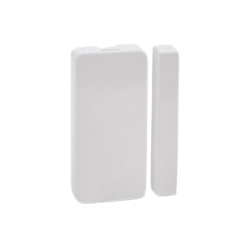 Détecteur de chocs et contact magnétique sans fil bidirectionnel noir