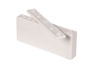 10 ENTRETOISES - BLANC - AIMANT RWX73  (AG_CO-CALLE/A)