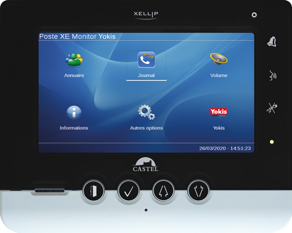 XE MONITOR YOKIS -MONITEUR - TFT TACTILE