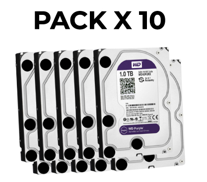 HDD1T WESTERN DIGITAL - Pack10
