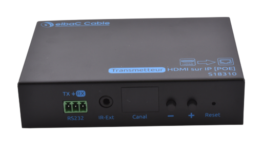 ÉMETTEUR HDMI SUR IP - POE  (HDMI-EMET/IP)