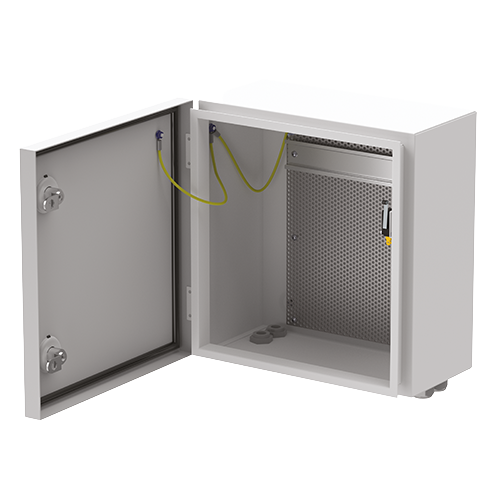 COFFRETS D’ÉQUIPEMENTS MODULAIRES ÉTANCHES EN MÉTAL