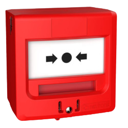 DM 2 contacts en saillie ou encastrable ROUGE + CAPOT  (NEU-5711R1C)