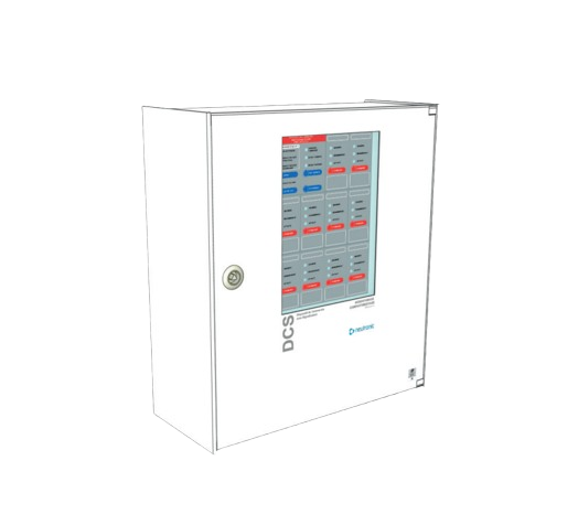DCS-B 8A 2 lignes DAS 2 Facettes avec EAES sans bat + logiciel + câble USB