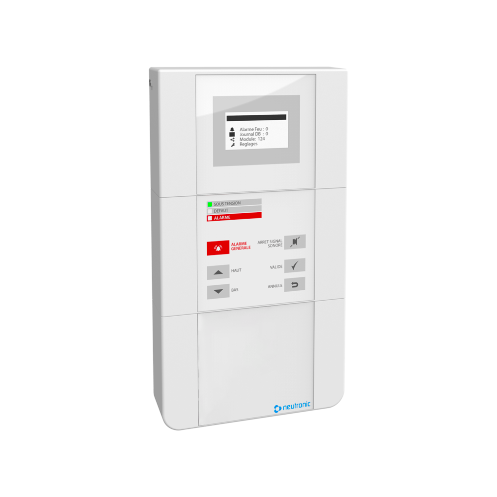 Centrale de Détection Technique de Fumée Radio Adressable sans module GSM (230V)