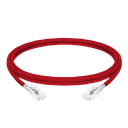 CORDON S/FTP CAT6 CCA 0.5M ROUGE