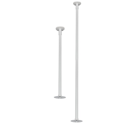 SUPPORT DE PLAFOND CCTV POUR CAMÉRAS-BLANC