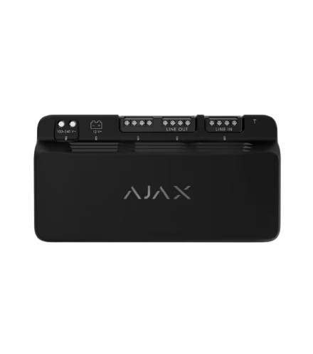 Ajax LineSupply (45W) Fibra black Fibra [SUPERIOR]