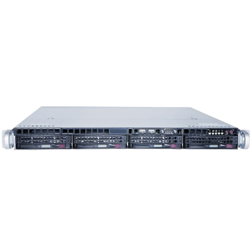 1U 4 Bay Hot-swap Rackmount Management Server