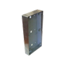 Boîtier saillie pour interphone Vidéo 1 bouton avec lecteur de badges mains-libres (R204-0101) - Finition inox