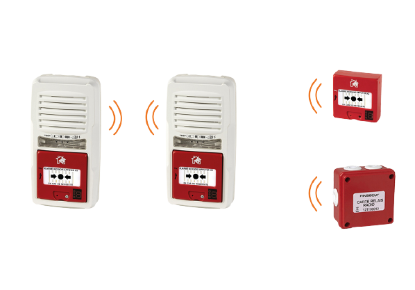 IROISE II RLP - RADIO - TABLEAU ALARME INENDIE TYPE 4 LONGUE PORTEE