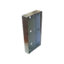 Boîtier saillie pour interphone Vidéo 1 bouton sans lecteur de badges mains-libres (R204-0001) - Finition inox