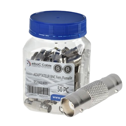 RACCORD BNC FEMELLE/FEMELLE