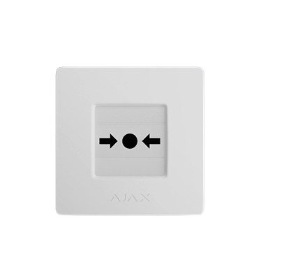Ajax Manual Call Point (white)  [BASELINE]