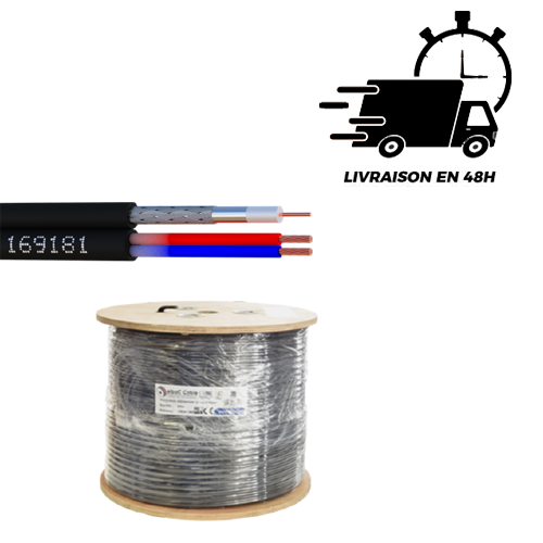 Câble Micro-Coaxial - iDEFINITION® 61 + 2×0.75  (KX6-I-DEF-2075-W5)