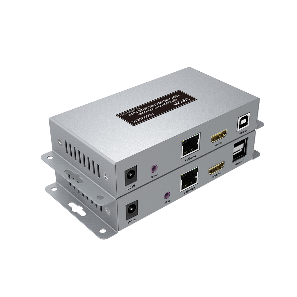 EXTENDEUR POUR HDMI 4K 60HZ 120M KVM USB2.0