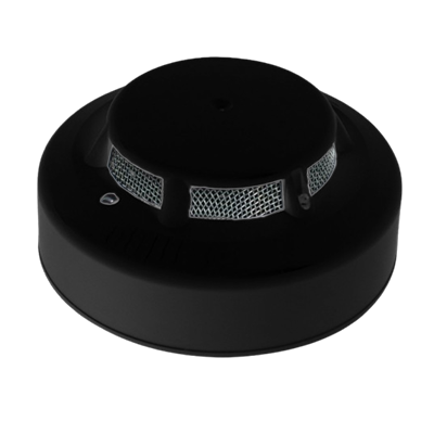 Détecteur de fumée NF (avec socle) couleur noire