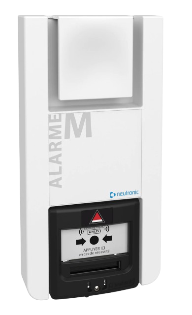 Equipement Alarme Menace à piles Sonore avec BM noir intégré Génération 2