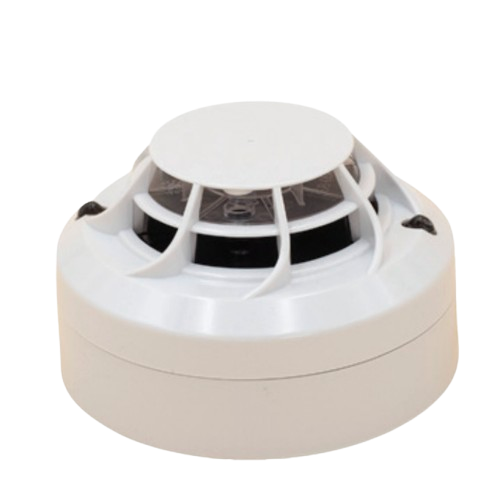 Détecteur multicapteur optique de fumée et chaleur adressable avec ICC, certifié NF  (HO-22051TEI-32)