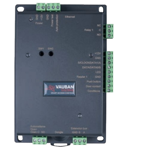 Centrale VAUBAN VERSO+ 1, TCP-IP, 1 lecteur  (VERSO+1)
