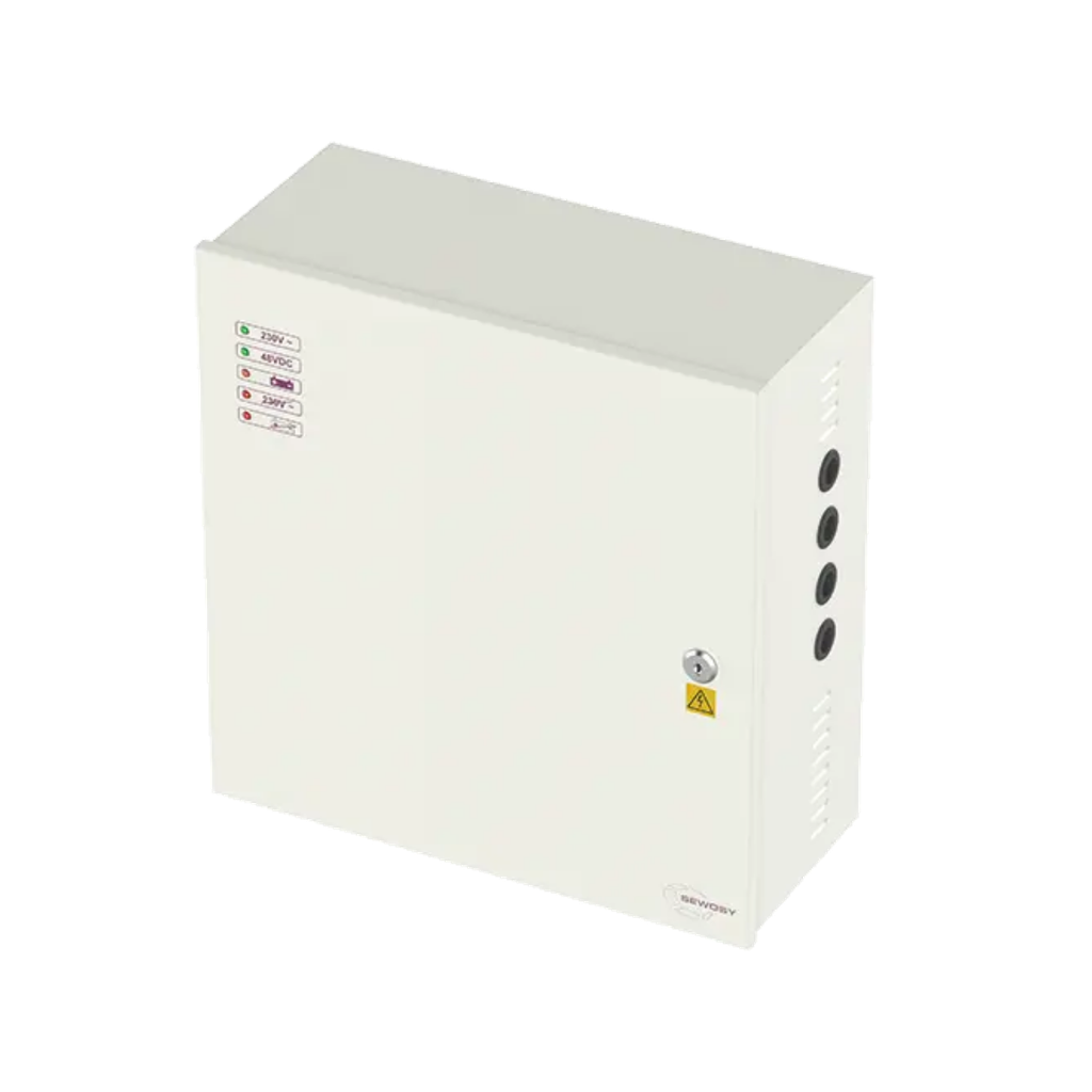 Alimentation à découpage 48 VDC / 5 A (emplacement 4 accus 18 Ah)