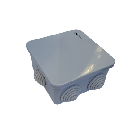 BOITE DE DERIVATION IP 65 80x80x40mm