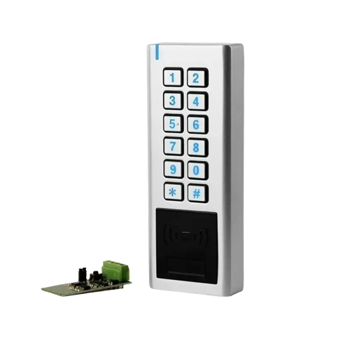 [AWK220RFMS/EC] Clavier à code / Lecteur RFID Autonome / Radio AWK2, avec électronique déportée ASB21, MIFARE(AWK220RFMS/EC)