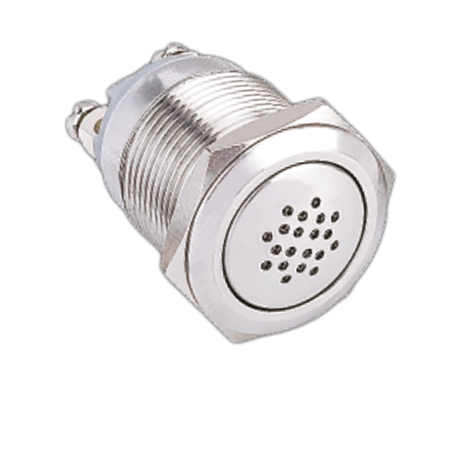 [BZ1924] Buzzer acier inoxydable 24Vdc D=19mm