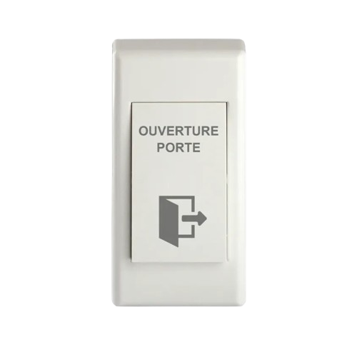 [EXS43AP] Bouton poussoir ABS Ap 86 x 43 x 19/22 mm Contact inverseur CO/NO/NF (EXS43AP)