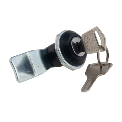 [PSWU-KL2] Serrure à clé en acier + 2 clés - Profil identique (PSWU-KL2)