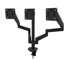 [BT7353] Support de bureau à écran triple Flex Trio Full Motion Vesa 100 x 100