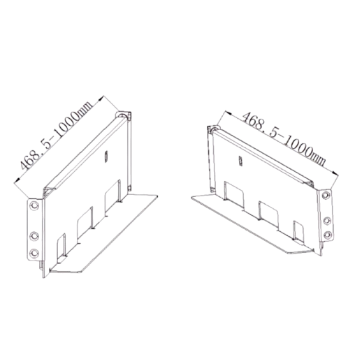 [314001588] R Series UPS Rack Slide 4-post