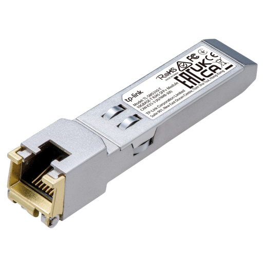 [SM5310-T] Module SFP+ RJ45 10GBASE-T : Émetteur-récepteur cuivre RJ45 10 Gbit/s, connecteur