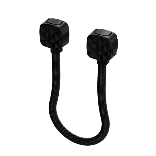 [EFLEX-10-N] Passage de câble noir - diamètre intérieur 10 mm